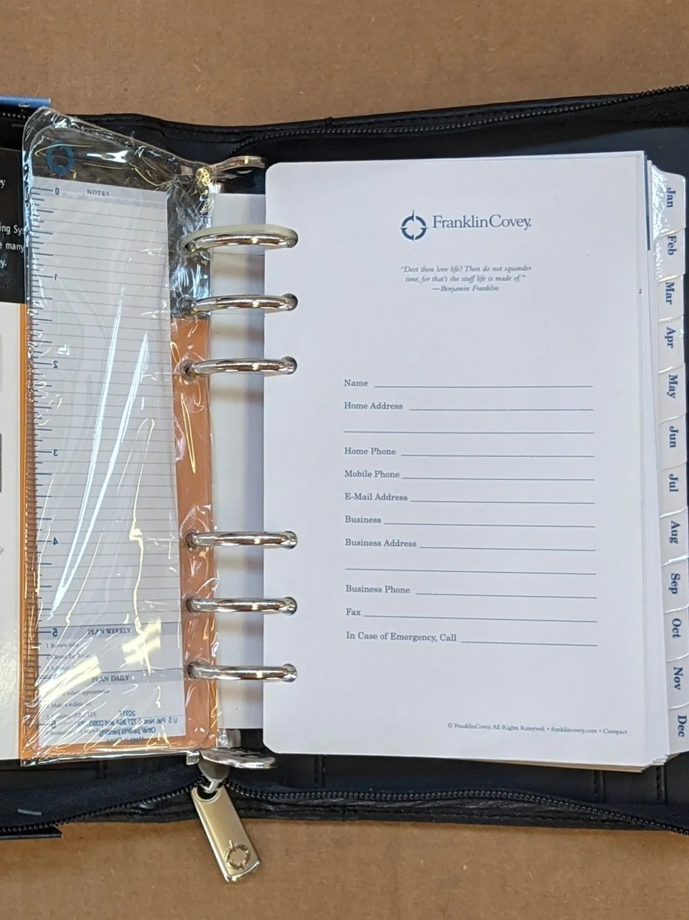 Brand New • Franklin Covey Leather Planner